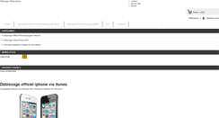 Desktop Screenshot of debloquer-ton-iphone.com