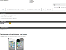 Tablet Screenshot of debloquer-ton-iphone.com